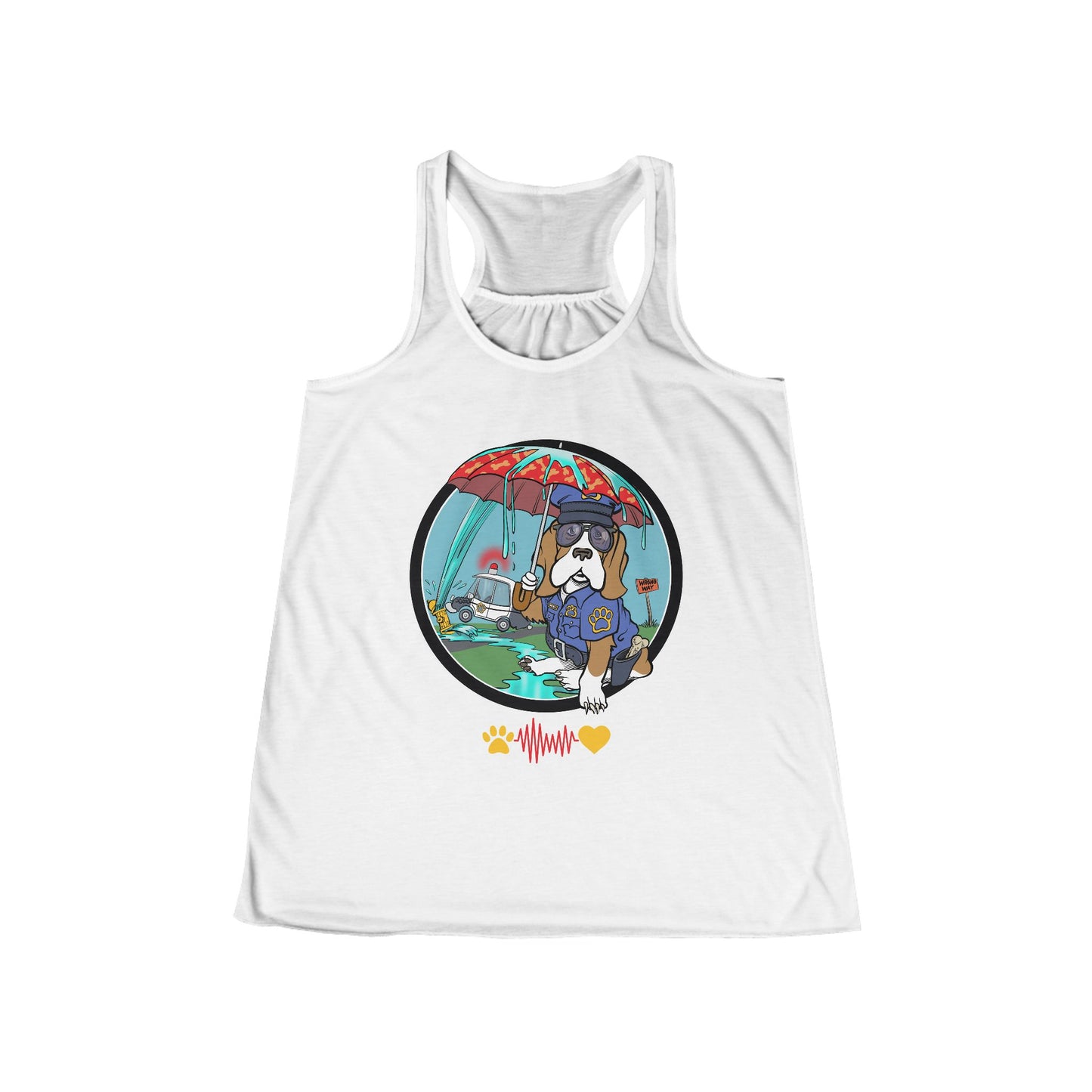 Sheriff Ruff Raff Racerback Tank