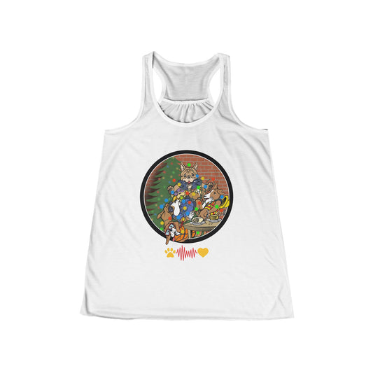 Tangled in Cheer Racerback Tank