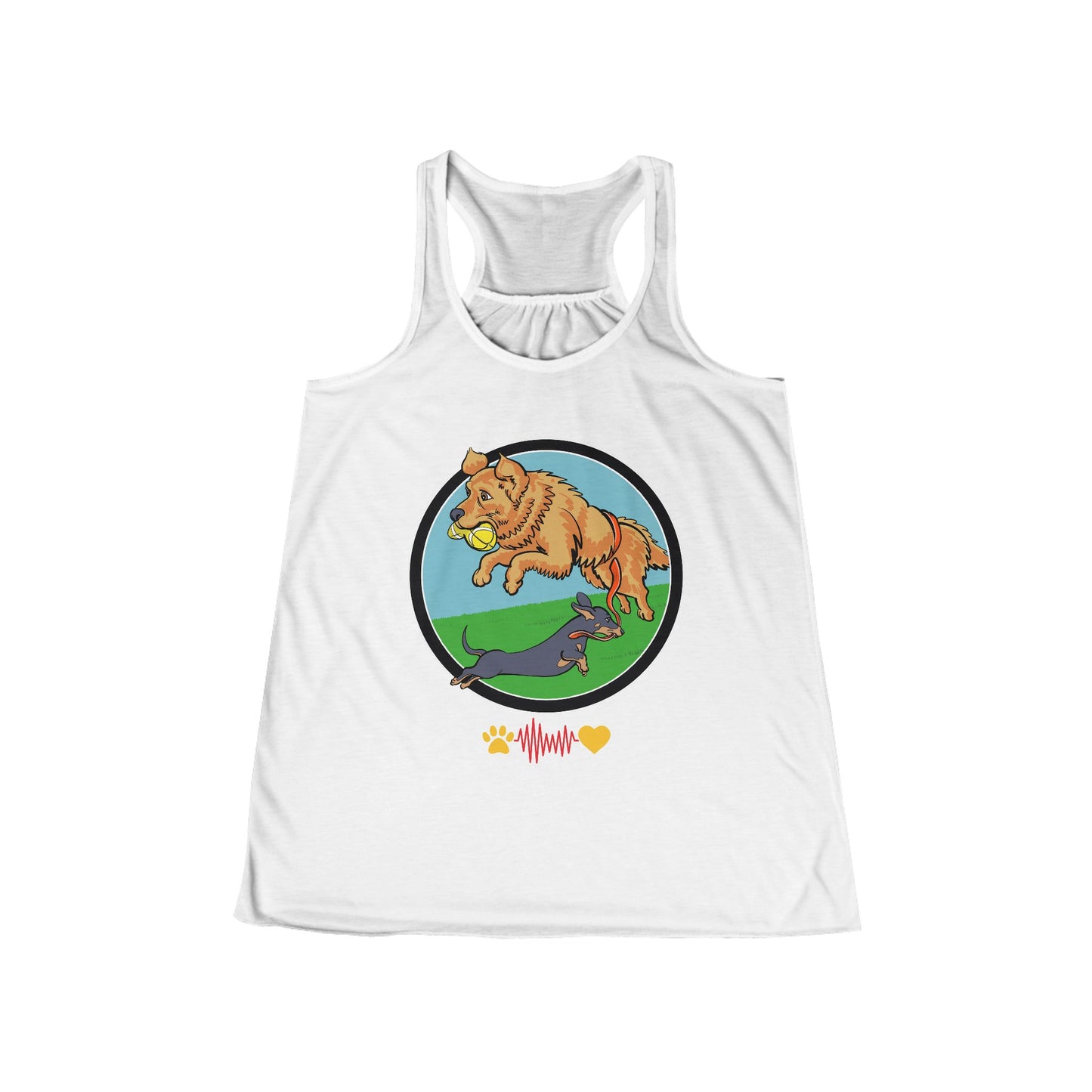 Flag Football Racerback Tank